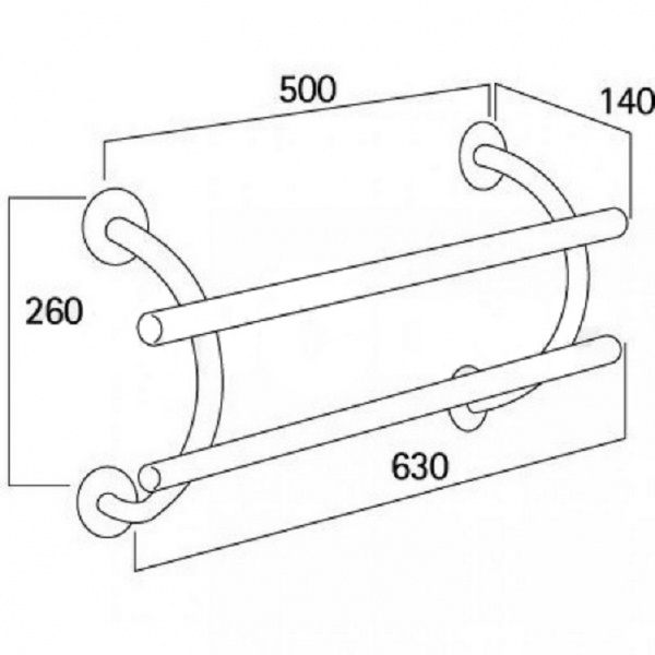 Фото Полотенцесушитель Электрический E Bamboo Duo white