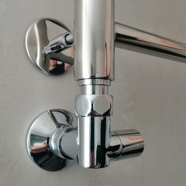 ВЕНТИЛЬ ЗАПОРНЫЙ УГЛОВОЙ КОЛП  3/4" x 1/2"  г/ш  БОКОВОЙ 865SCH0504 купить оптом по выгодной цене в Москве