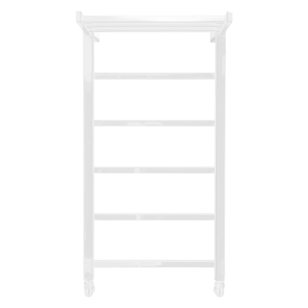 Фото Полотенцесушитель водяной Comfysan Мартэ-К (Marte-K) W-6 80/40 с полкой, белый