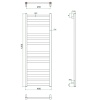 Фото Полотенцесушитель ГРОТА VENTO 48/120
