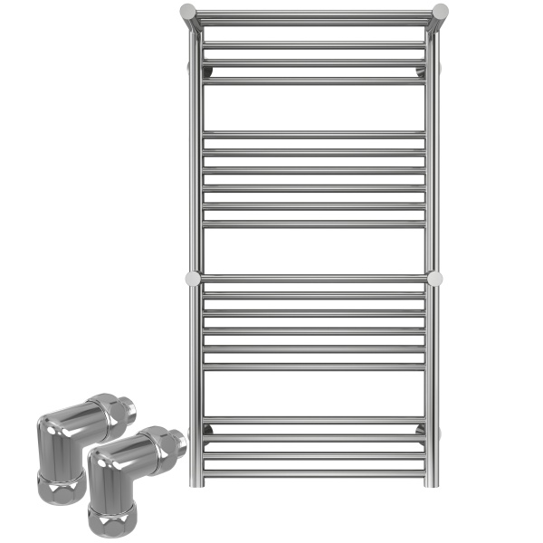 Фото Полотенцесушитель TERMINUS Стандарт Аврора c 2-мя/п П20 500х1000 NEW