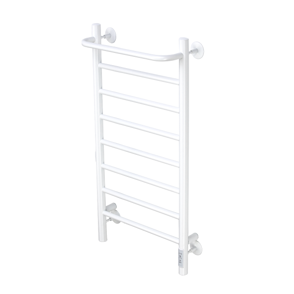 Полотенцесушитель электрический с/т Comfysan Капри (Capri) EC-8 80/40 с полкой, белый - фото и схемы подключения