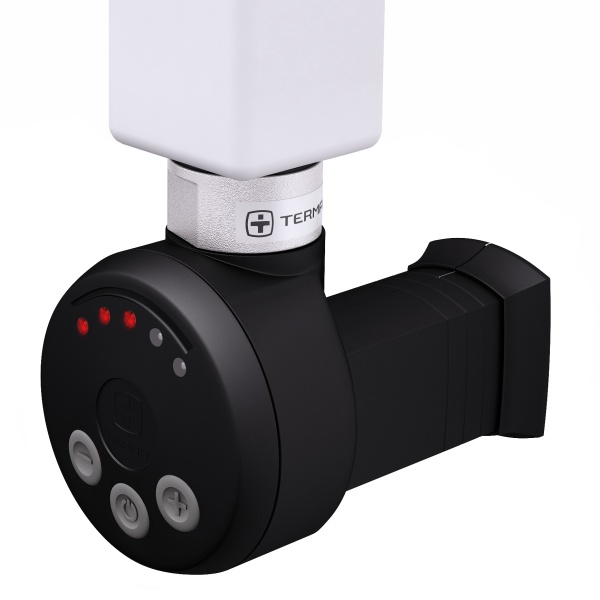 Электрический ТЭН Мег 1.0 300W RAL 9005 черный, маскирующий элемент купить оптом по выгодной цене в Москве