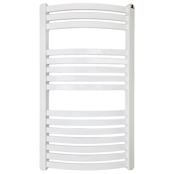 Полотенцесушитель Terma DEXTER 860/500 RAL 9016 белый матовый - фото и схемы подключения