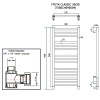 Полотенцесушитель ГРОТА CLASSIC 30/90 (758SCH040504)