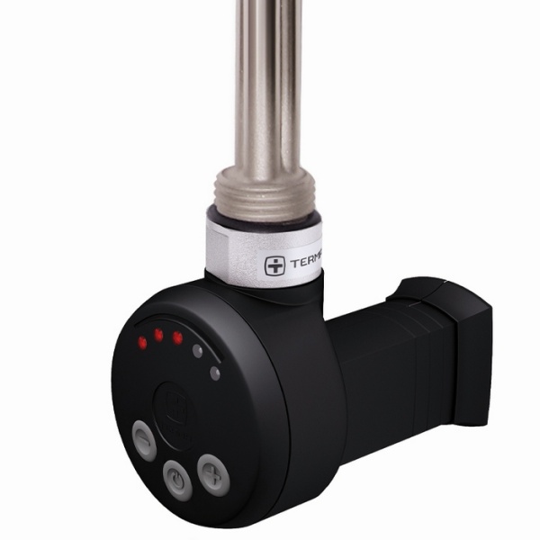 Электрический ТЭН Мег 1.0 300W RAL 9005 черный, маскирующий элемент купить оптом по выгодной цене в Москве