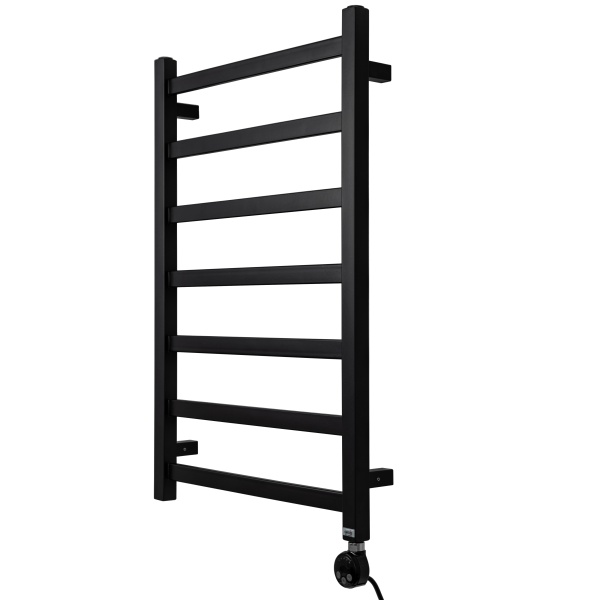 Полотенцесушитель GROIS Dors GR-005 500х800 П7 RAL9005 ПТЭН черный матовый