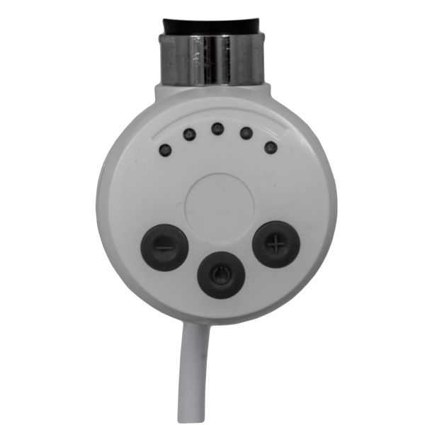 Электрический ТЭН LUX-01T-300 с терморегулятором 300W белый купить оптом по выгодной цене в Москве