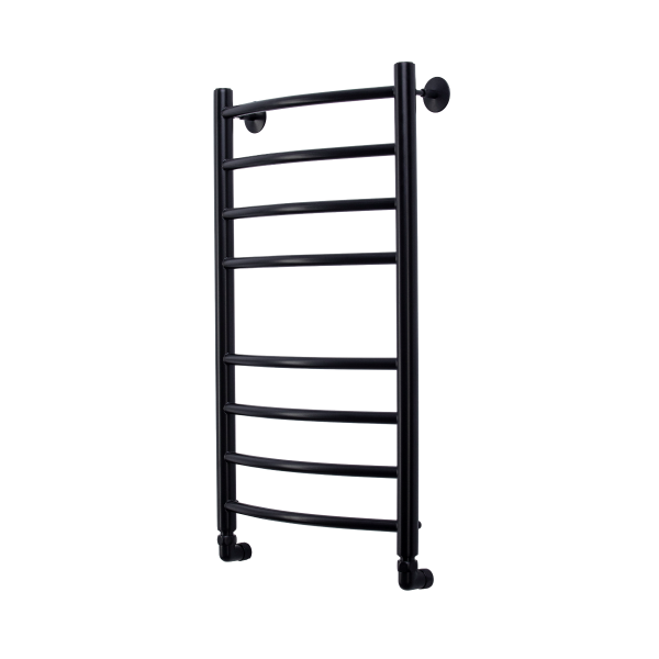 Фото Полотенцесушитель водяной Comfysan Ноуми (Noumi) W-8 80/40, черный