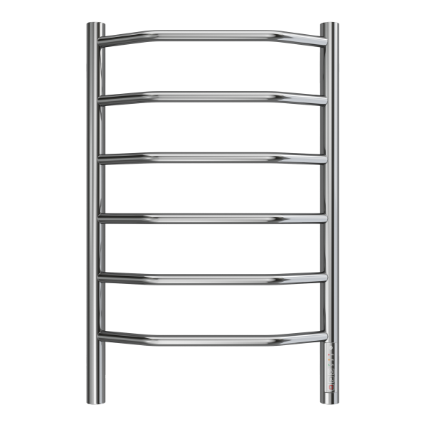 Полотенцесушитель с/т TERMINUS Электро Виктория П6 400х650 (quick touch) NEW* - фото и схемы подключения