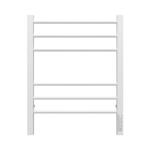Полотенцесушитель с/т Terminus Электро КС Сицилия П6 450/600 (3+3)(new встр диммер) 9003 белый мат* - фото и схемы подключения
