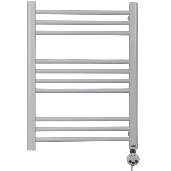 Полотенцесушитель GROIS Barcod GR-015 450х700 П10 (3+4+3) RAL9003 ПТЭН белый матовый