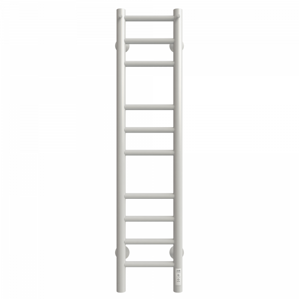 Полотенцесушитель Электрич. с/т GROIS Laura GR-133 200x1000 RAL 9016 П10 R белый матовый - фото и схемы подключения