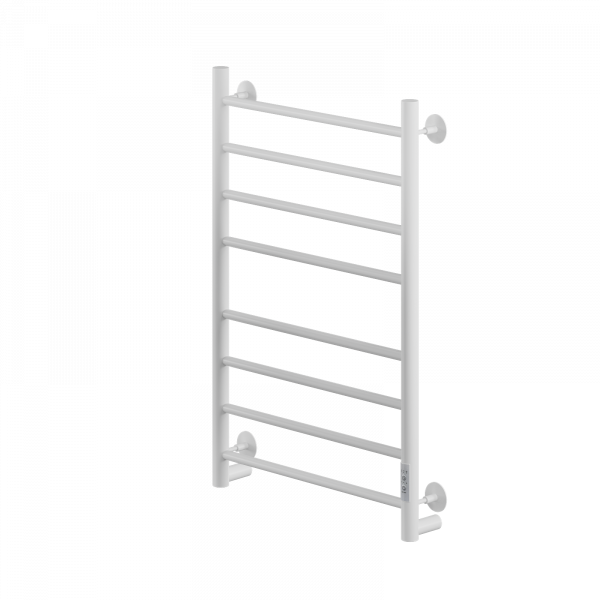 Полотенцесушитель Электрич.кабельный Ника ВЭЙ-2 80/50 RAL9016 белый матовый U - фото и схемы подключения