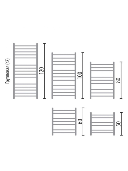 Фото Полотенцесушитель Ника ЛТ (Г2) ВП 100/60