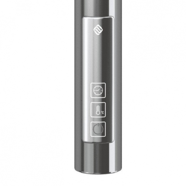 Полотенцесушитель с/т Terminus Электро Стойка UNO КРУГ 1600 RAL9003 белый матовый - фото и схемы подключения