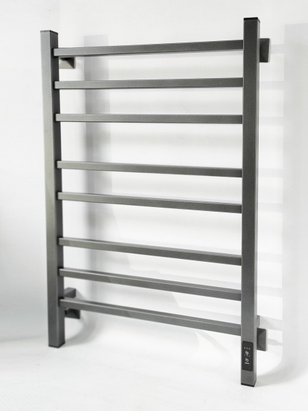 Полотенцесушитель электрический с/т Comfysan Пиоли-К (Pioli-K) EC-8 80/50, ТИТАНОВЫЙ ГРАФИТ выбрать и сравнить в шоуруме или в онлайн магазине