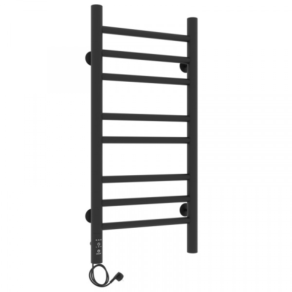 Полотенцесушитель с/т Laris Лаванда ЧКЧ П8 300/700 левый тэн черный 73207624 RU - фото и схемы подключения