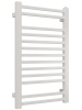 Полотенцесушитель Terma BONE 760/500 RAL 9016 белый матовый - фото и схемы подключения