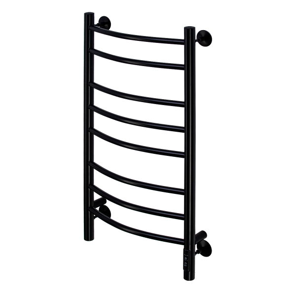 Полотенцесушитель электрический с/т Comfysan Ноуми (Noumi) EC-8 80/40, черный - фото и схемы подключения