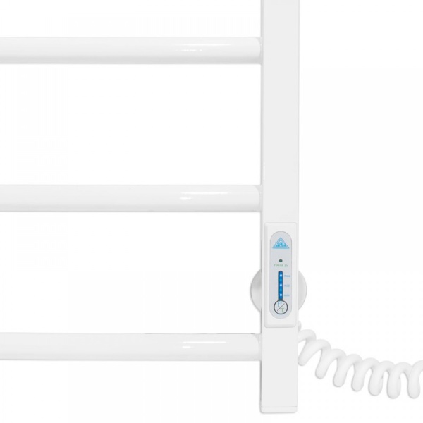 Полотенцесушитель с/т Laris Феличия ЧКБ П6 400/600 правый тэн белый 73207588 RU - фото и схемы подключения