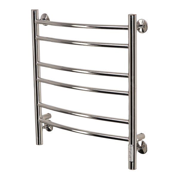 Полотенцесушитель электрический с/т Comfysan Ноуми (Noumi) EC-6 60/50, хром - фото и схемы подключения