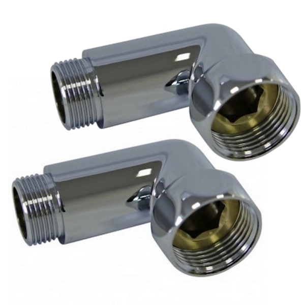 Американка для полотенцесушителя  угл 1" x 1"  г/ш  741SCH1010 купить оптом по выгодной цене в Москве