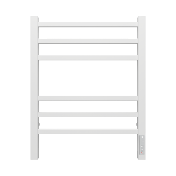 Полотенцесушитель с/т Terminus Электро КС Ватикан П6 450/600 (3+3)(new встр диммер) 9003 белый матов - фото и схемы подключения