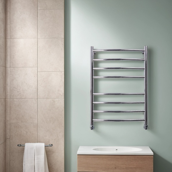 Фото Полотенцесушитель водяной Comfysan Ноуми (Noumi) W-8 80/40, хром