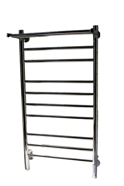 Полотенцесушитель электрический с/т Comfysan Люси (Luce) EC-10 100/50 с полкой, хром - фото и схемы подключения