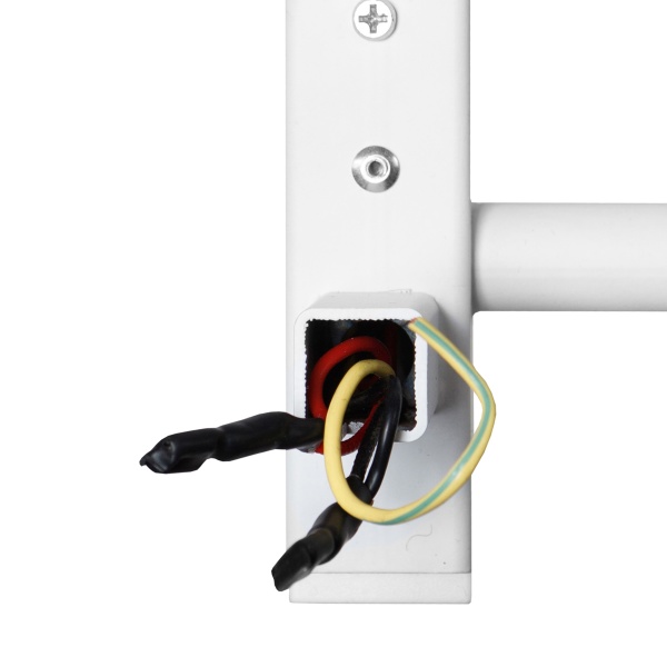 Полотенцесушитель электрический с/т Comfysan Юнико-К (Unico-K) EC-8 80/50, белый - фото и схемы подключения