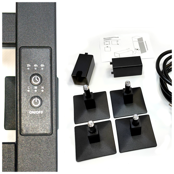 Полотенцесушитель электрический с/т Comfysan Рома-К (Roma-K) EC-8 80/40, черный - фото и схемы подключения