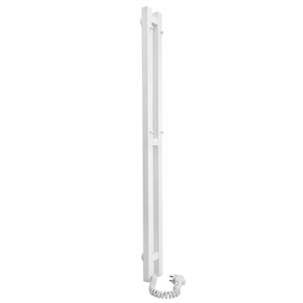 Полотенцесушитель с/т Laris Прайм Дуэт ЧК 80/1200 левый тэн белый 73207361 RU - фото и схемы подключения
