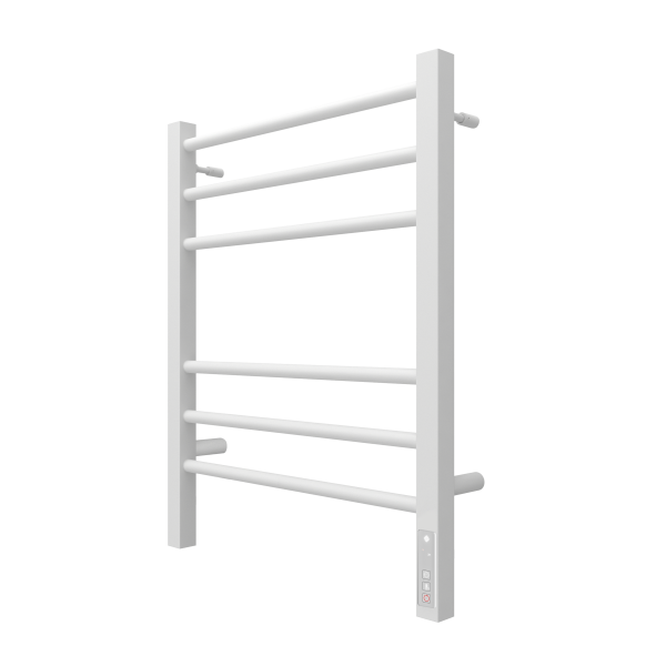 Полотенцесушитель с/т Terminus Электро КС Сицилия П6 450/600 (3+3)(new встр диммер) 9003 белый мат* - фото и схемы подключения