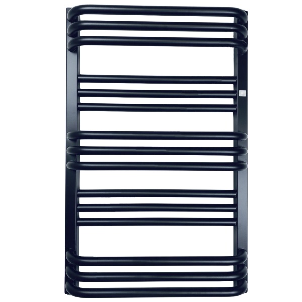 Полотенцесушитель Terma POLA 780/500 RAL9005 черный матовый - фото и схемы подключения