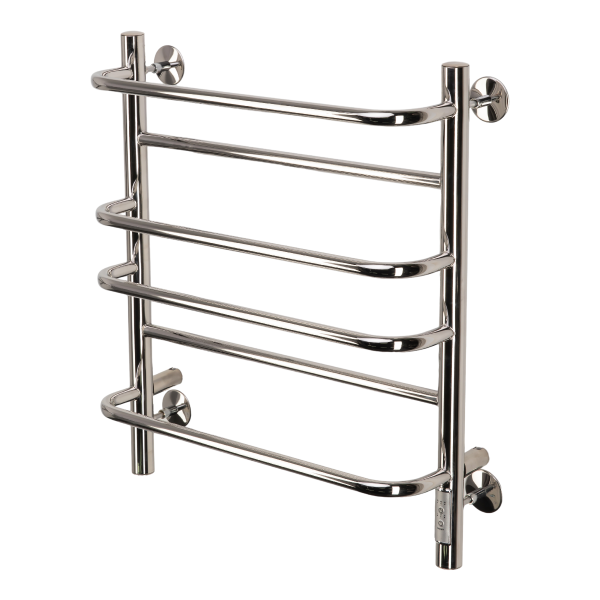 Полотенцесушитель электрический с/т Comfysan Пуро (Puro) EC-6 60/50, хром - фото и схемы подключения