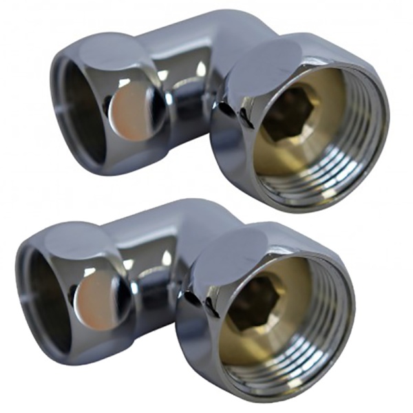 Американка для полотенцесушителя  угл 3/4" x 3/4"  г/г  740SCH0505 купить оптом по выгодной цене в Москве