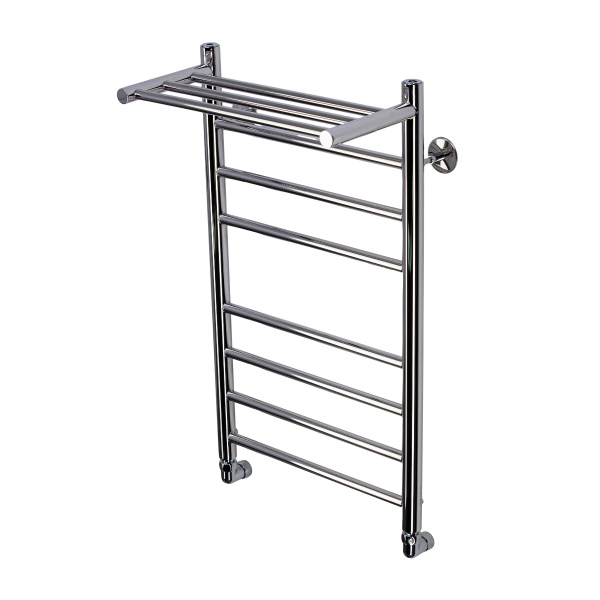 Фото Полотенцесушитель водяной Comfysan Люси (Luce) W-8 80/40 с полкой, хром