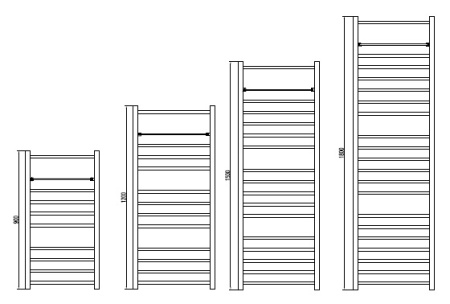 Фото Полотенцесушитель ГРОТА VELA 53/120 УЦ