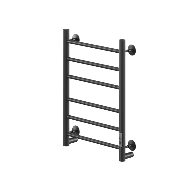 Полотенцесушитель Электрич.кабельный Ника ВЭЙ-2 60/40 RAL9005 черный матовый U - фото и схемы подключения