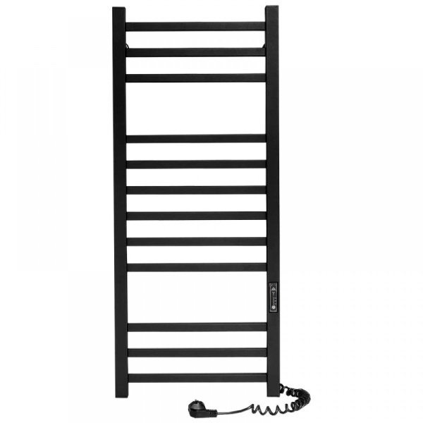 Полотенцесушитель с/т Laris Астор ЧКЧ П12 350/900 правый тэн черный 73207665 RU - фото и схемы подключения