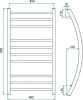 Фото Полотенцесушитель ГРОТА PRIMO 48/90 УЦ