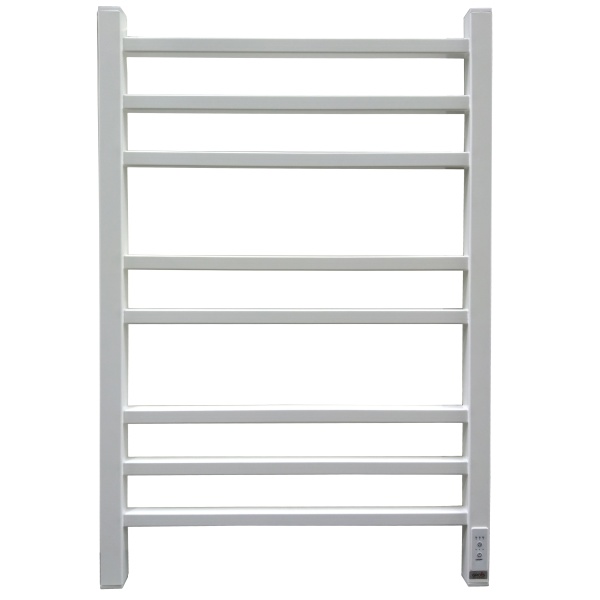 Полотенцесушитель Электрич. с/т GROIS Alex GR-102 500/800 П8 RAL9016 U белый матовый - фото и схемы подключения