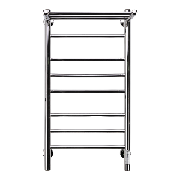 Полотенцесушитель электрический с/т Comfysan Люси (Luce) EC-8 80/40 с полкой, хром - фото и схемы подключения