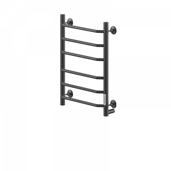 Полотенцесушитель Электрич.кабельный Ника ВЭЙ-3 60/50 RAL9005 черный матовый U - фото и схемы подключения