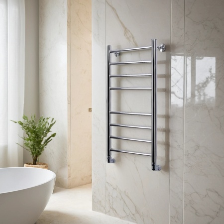 Фото Полотенцесушитель водяной Comfysan Люси (Luce) W-8 80/50, хром