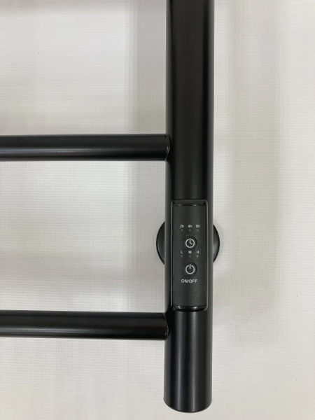 Полотенцесушитель электрический с/т Comfysan Аврора EC-6 70/40, черный - фото и схемы подключения