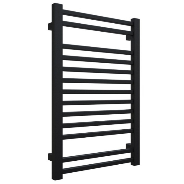 Полотенцесушитель Terma BONE 760/500 RAL 9005 черный матовый - фото и схемы подключения