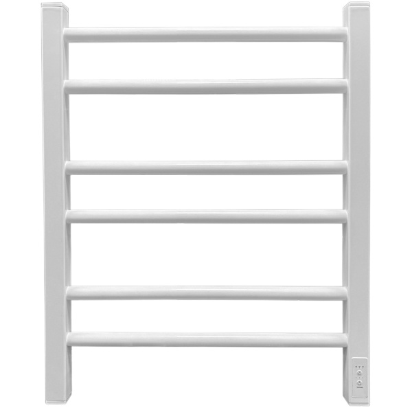 Полотенцесушитель Электрич. с/т GROIS Nex GR-111 400/600 П6 RAL9016 U белый матовый - фото и схемы подключения