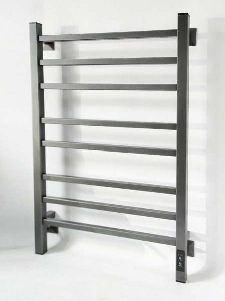Полотенцесушитель электрический с/т Comfysan Пиоли-К (Pioli-K) EC-8 80/40, ТИТАНОВЫЙ ГРАФИТ выбрать и сравнить в шоуруме или в онлайн магазине